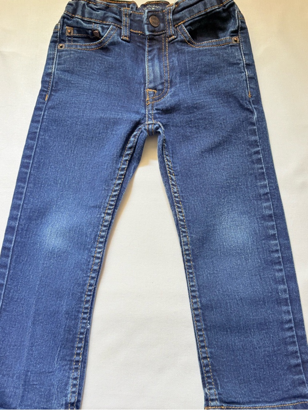 Lucky Brand Kids Classic Straight Dark Blue Straight Jeans - Size 3T